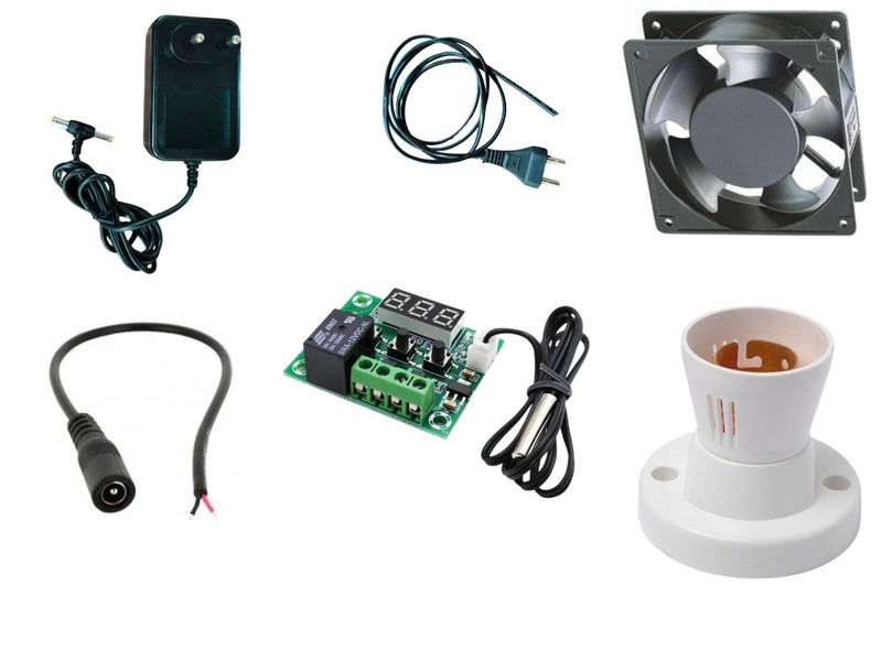 TMW TM&W Egg Incubator Making Accessories | All Required Products for self Making Incubator (Egg kit) - Image 1