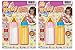 Ja-Ru JARU Magic Baby Doll Bottles 4 Pack Milk and Juice Bottles Baby Doll Accessories - Image 2