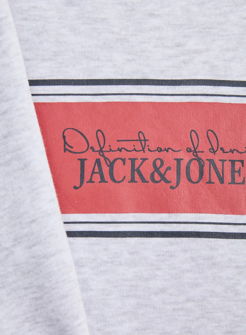 JACK & JONES  Solid Crew Neck Regular Fit Sweatshirt for Men | Best Price UAE