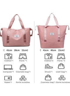 JCB CHIC Folding Travel Bag, Expandable Travel Bag , Lightweight Waterproof Travel Folding Bag for Sports, Gym and Travel,Large capacity  - Image 3