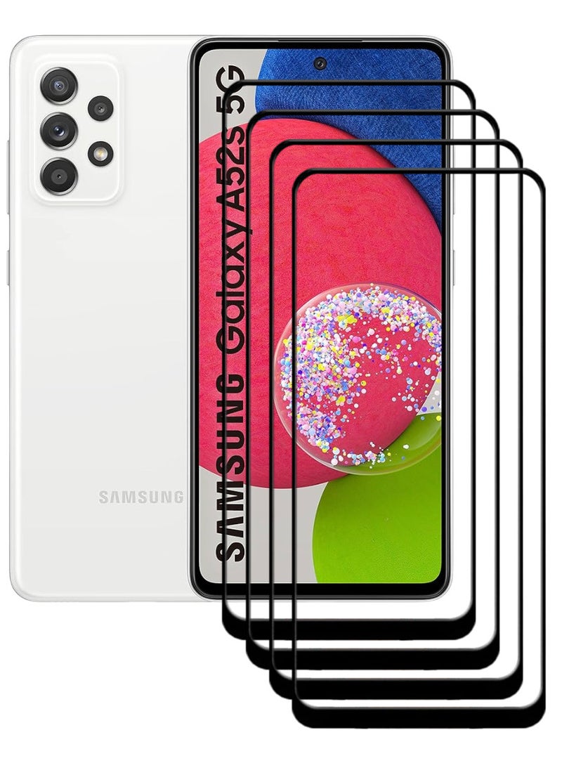 أكاليكس 4 قطع، حماية شاشة، لهاتف سامسونج جالاكسي A52s 5G، جودة ممتازة. - Image 1