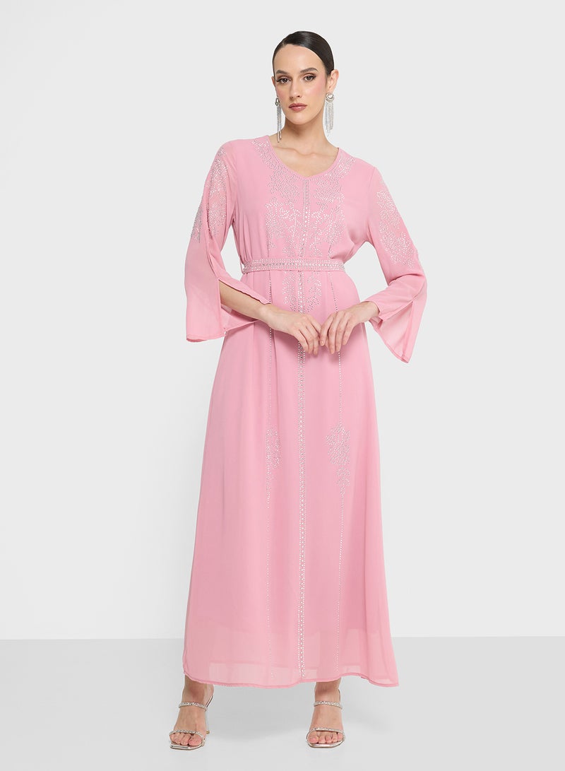 خزانة فستان مزين بأكمام الجرس - Image 1