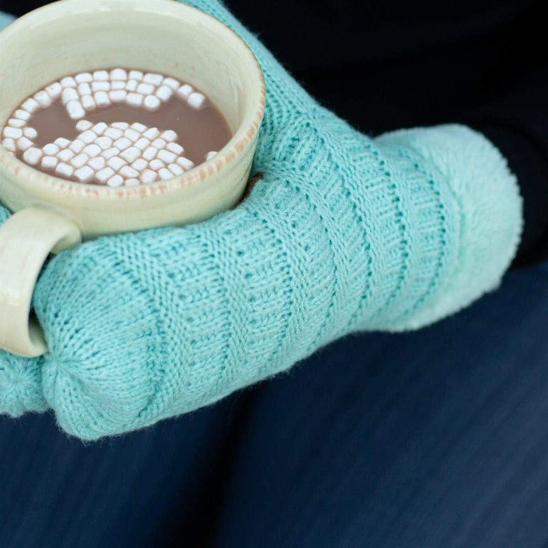 Funky Junque Mittens for Women - Fleece Lined Womens Winter Gloves, Fuzzy Warm Mittens, Cold Weather Fashion Accessories - Image 5