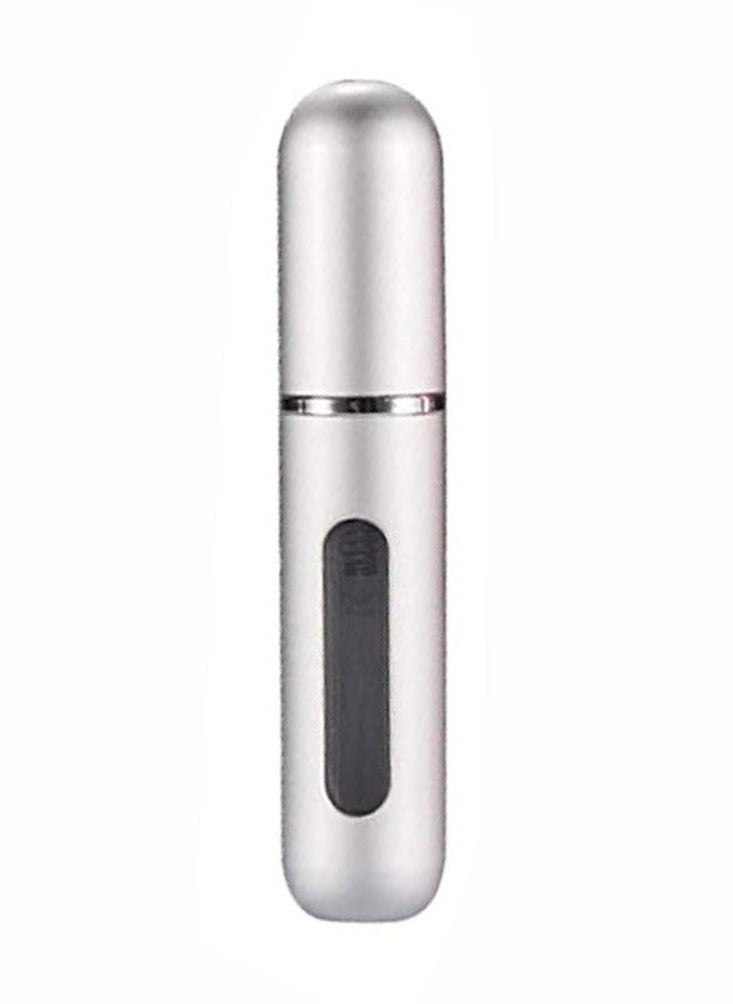 Onetech - Onetech Refillable Perfume Bottle No.1, Sleek Silver – Travel-Friendly Atomizer with Leakproof Design for Easy Fragrance Refills - Image 1