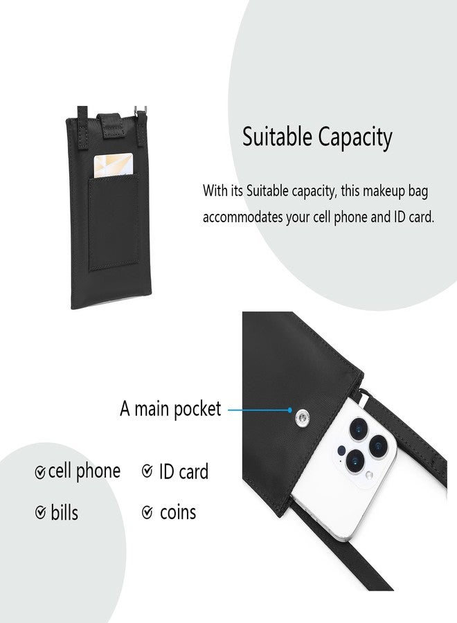 YONBEN Crossbody Bag with Adjustable Strap and Dash Cell Phone Holder Nylon - Image 4