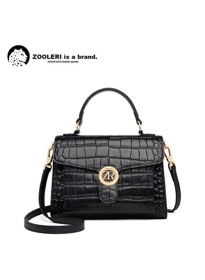 ZOOLER Juer Handbag For Women, New Fashion Crocodile Pattern Ladies Bag, Cowhide Crossbody Bag, Qixi Festival Gift For Girlfriend - Image 5