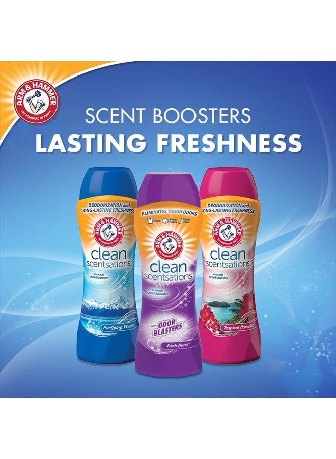 Arm & Hammer In-Wash Scent Booster, Tropical Paradise, 24 oz, Pack of 4 - Image 2