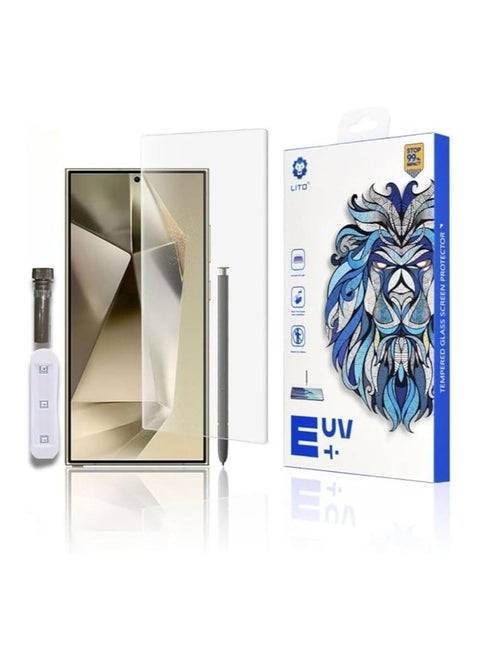 Screen UV Liquid Protector Compatible with Moto Edge 50 Pro Highly Resistant (High quality, supports fingerprint operation. Installation is required by a specialist) Scratch Resistant Bubble