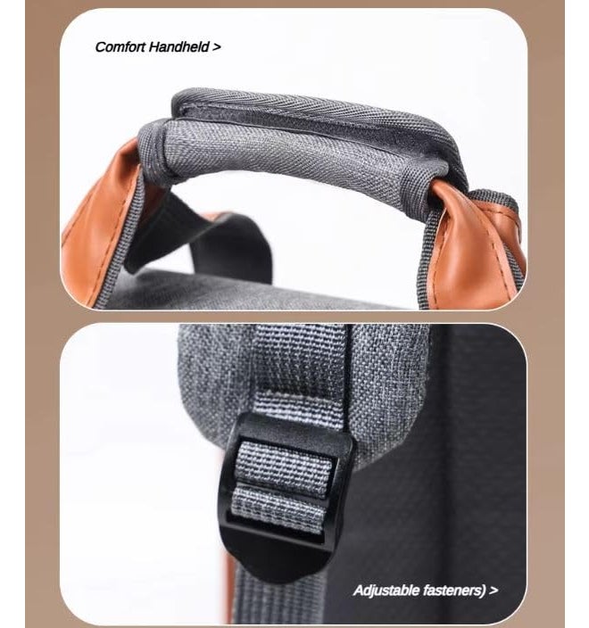 Abhsant Cat Backpack Carrier,Small Dog Backpack Carrier, Pet Backpack Carrier for Cats Dogs Puppy Kitten, Cat Carrier Bag Carrying for Travel Hiking Bike Riding Walking Outdoor (AB-04) - Image 5