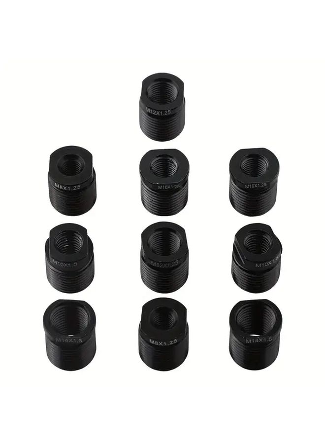 10pcs M10x1 25 M8x1 25 12 14 Gear Shift Knob Thread Adapter Nut Insert Car Kit - Image 2
