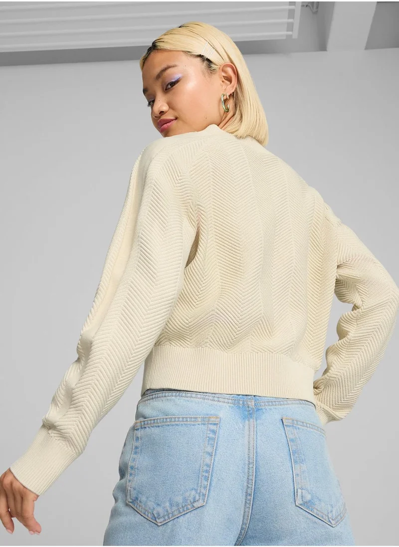 بوما T7 Knitted Sweatshirt