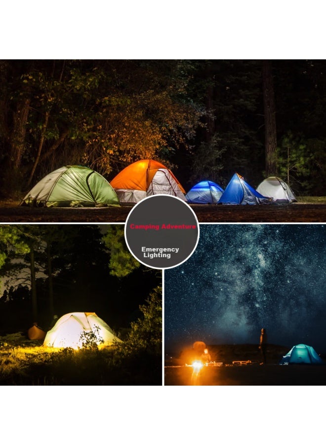 SHENYU Shenyu Solar Rechargeable Light Bulb, Outdoor Camping Lamp, Tent Light, Campsite Light, Led Emergency Light For Power Outages, Home Lighting  - Image 5