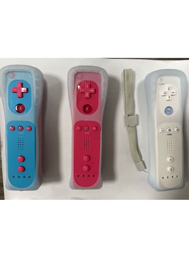 WII/WIIU Gamepad Straight Handle Suit Without Acceleration Handle Ordinary Neutral Wireless Gamepad Hand Rope-Product Color:Mix And Match Colors  - Image 1