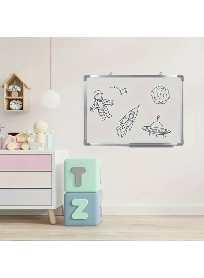 Portable Dry Erase Whiteboard 19.69inch Aluminum Frame Classroom Office - Image 5