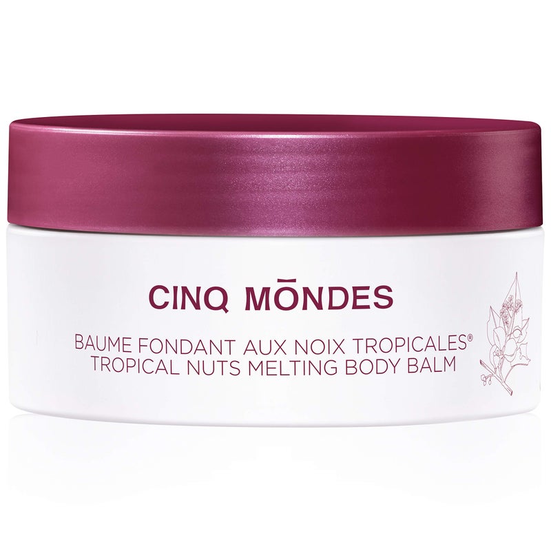 Cinq Mondes Tropical Nuts Melting Body Balm 68 oz Ultra Nourishing Balm To Rehydrate Dry Skin  For Silky And Radiant Skin With Tamanu Nut Coconut Oil And Kemiri Nut Oil