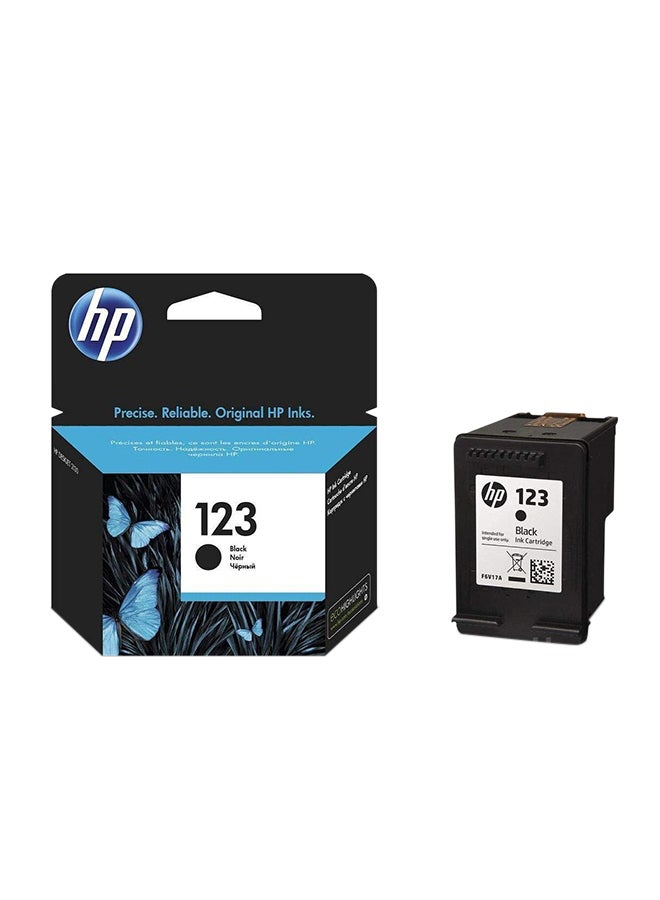 HP خرطوشة حبر أصلية F6V17AE سعة 120 صفحة، HP Deskjet 2600، HP Deskjet 2100 أسود أسود - Image 1