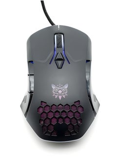 onikuma ONIKUMA CW902 Professional Gaming Mouse Wired RGB Lighting Adjustable DPI 1200/1800/2400/3600 for PC Laptop-cable 1.5 m -black  - Image 2