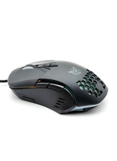 onikuma ONIKUMA CW902 Professional Gaming Mouse Wired RGB Lighting Adjustable DPI 1200/1800/2400/3600 for PC Laptop-cable 1.5 m -black  - Image 4