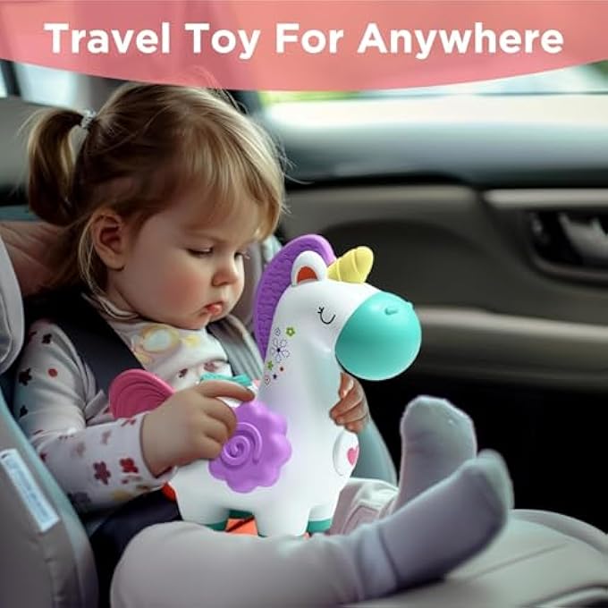 AM ANNA Montessori Toys 1 Year Old for Toddlers, Busy Cube Toys for Baby, Travel Sensory Toys for Toddlers 1-3, Toys for Girls to Learn Fine Motor Skills, Birthday Gifts for Boys Girls - Image 5