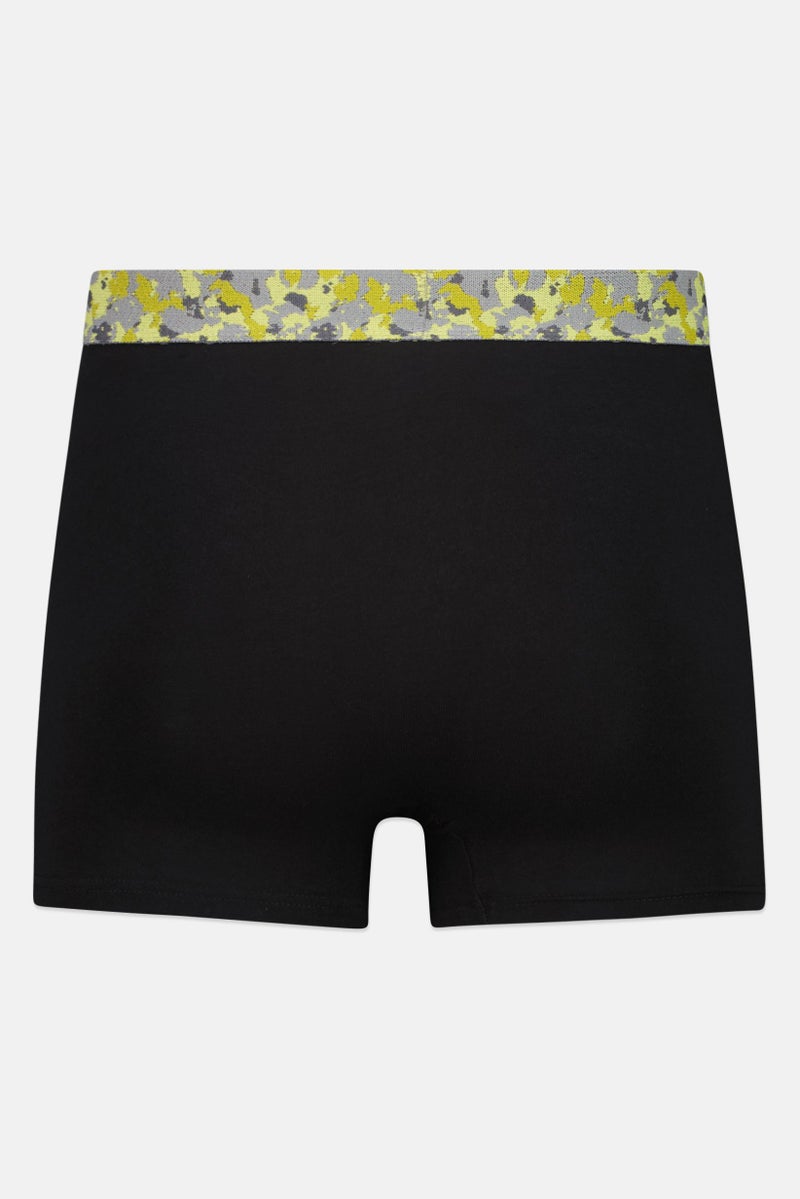 RBX Men 3 Pieces Camouflage Pull On Trunks, Multicolor - Image 3