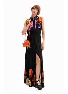 DESIGUAL M. Christian Lacroix long floral shirt dress  - Image 1