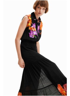 DESIGUAL M. Christian Lacroix long floral shirt dress  - Image 2