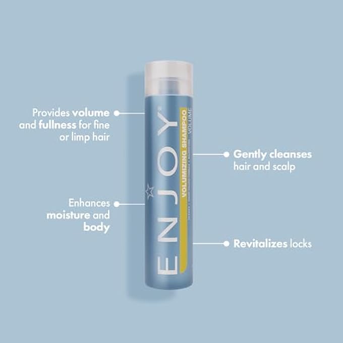 ENJOY SULFATE - FREE VOLUMIZING SHAMPOO, 10.1 FL. OZ. - Image 3