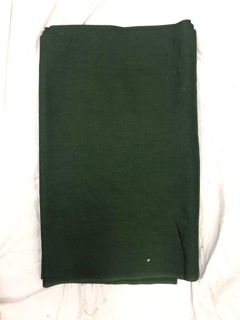 NK Textiles Women's Plain/Solid 100% Pure Cotton Unstitched Fabric | for Making Kurti, Palazzo, Salwar, Gown, Garment etc. | Premium Dress Material (10 Color Options), Mehendi Green - Image 1