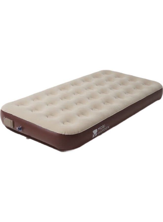 MOBIGARDEN Automatic Inflatable Bed, Outdoor Camping Built-In Pump Single Air Mattress Inflatable Pad, Nx24663012, And Sand - Image 2