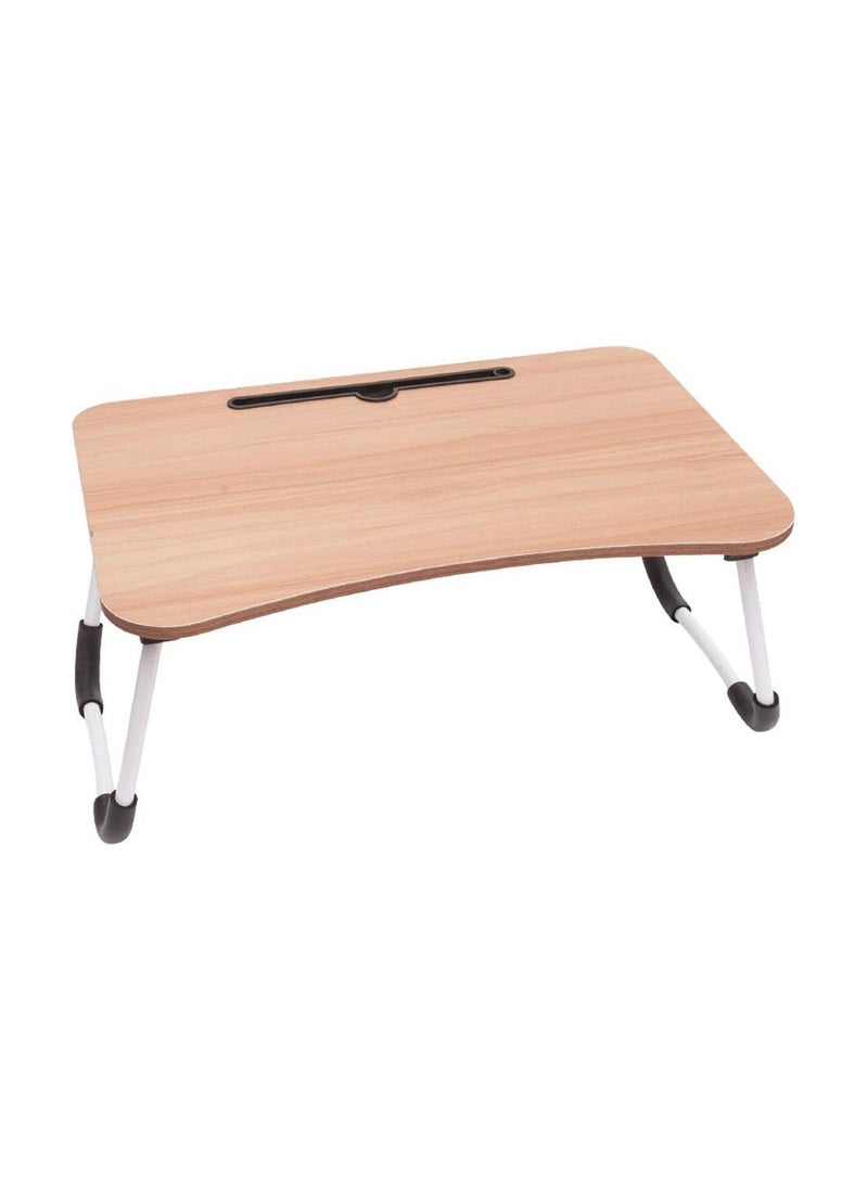Generic Foldable Portable Laptop Table – Anti-Slip Bed and Desk Table for Laptop, Notebook, and Computer  - Image 1