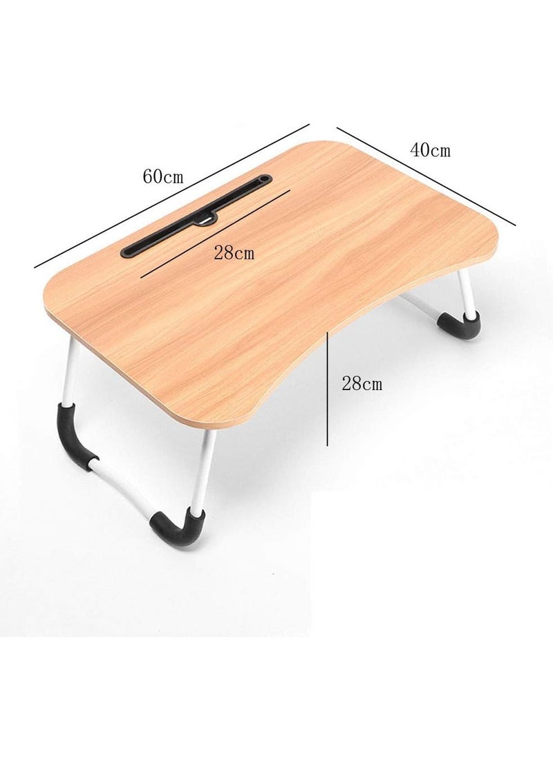 Generic Foldable Portable Laptop Table – Anti-Slip Bed and Desk Table for Laptop, Notebook, and Computer  - Image 2