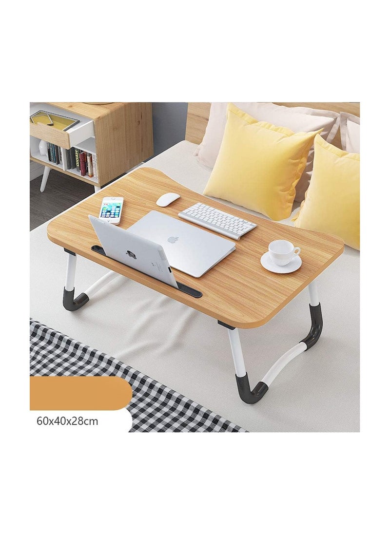 Generic Foldable Portable Laptop Table – Anti-Slip Bed and Desk Table for Laptop, Notebook, and Computer  - Image 3