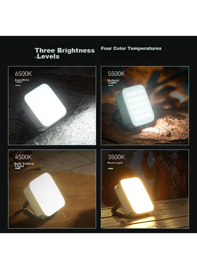 Warsun Solar-Powered Camping Light, Outdoor Tent Light, Campsite Equipment, Home Use, High Brightness Illumination, Led - Image 4
