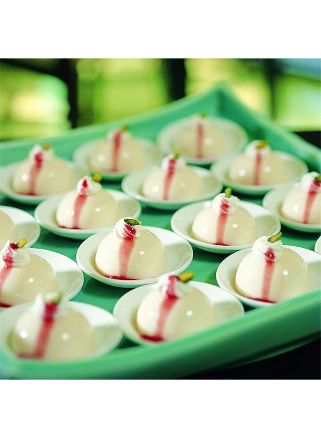 مصغرة 24 تجويف القالب سيليكون الكرة الأرضية ، 2 حزمة قوالب الخبز ، الشوكولاته ، كعكة ، هلام - Image 4