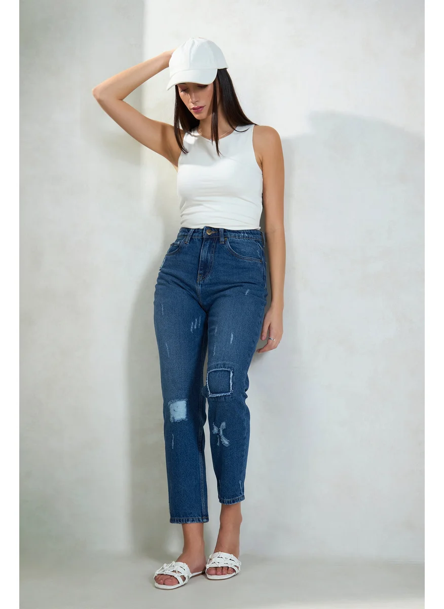 Virgio Virgio Women Cotton Ankle Length Denim Jeans