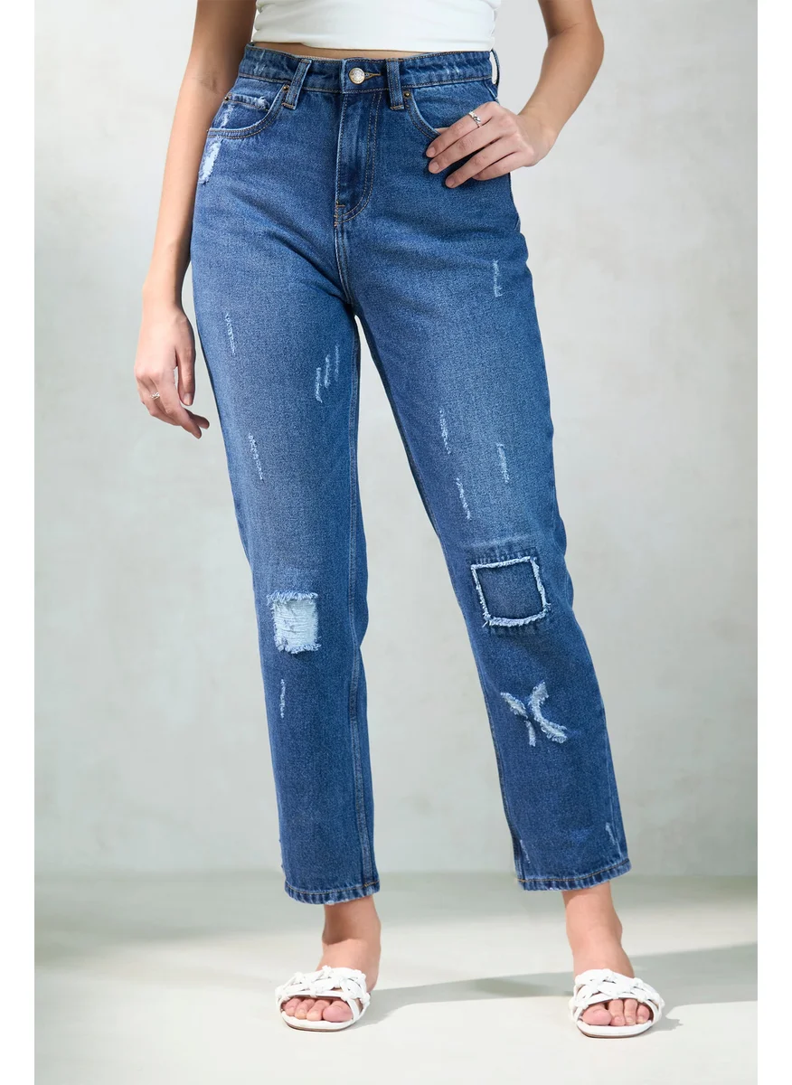 Virgio Virgio Women Cotton Ankle Length Denim Jeans