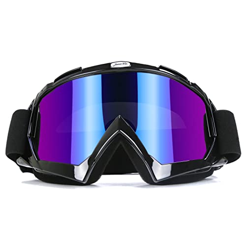 JAMIEWIN Motocross Goggles ATV Dirt Bike Motorcycle UTV MX OTG Offroad Riding Goggles Anti UV Dustproof Anti Fog Racing Skiing Goggles for Men Women Youth Kids - Image 1
