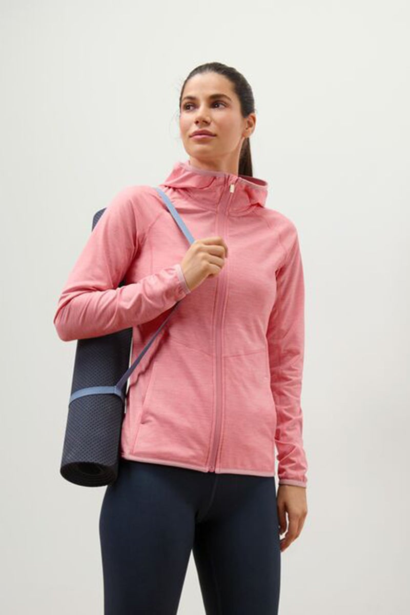 Tchibo Women Sportswear Fit Long Sleeve Training Jacket, Pink - Image 1