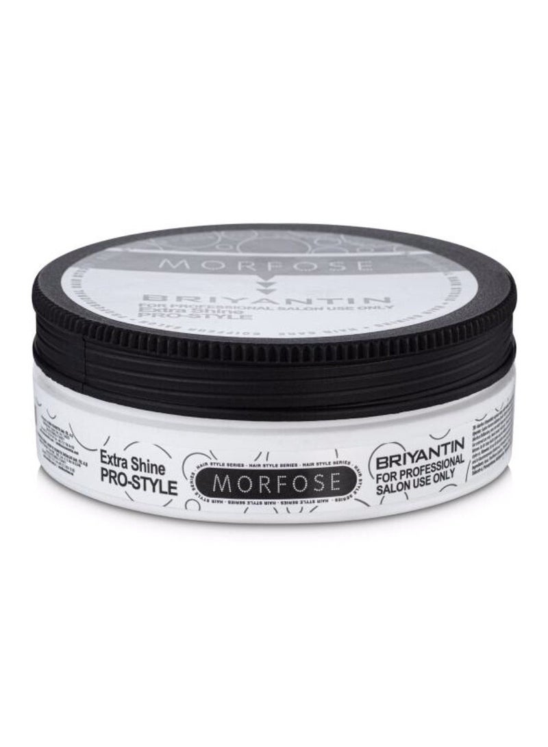 MORFOSE Morfose Briyantin Pro-Style Pomade - Long-Lasting Shine & Hold (175ml) - Image 1