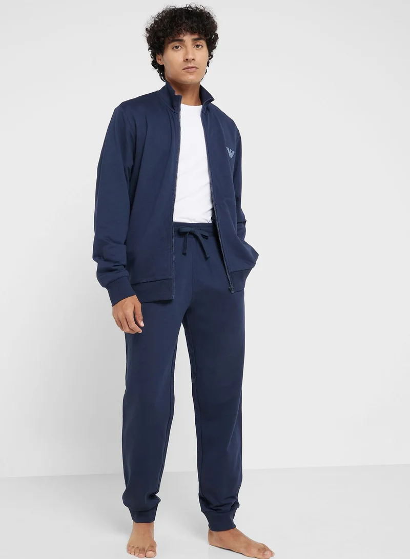 EMPORIO ARMANI Logo Crew Neck Sweatshirt
