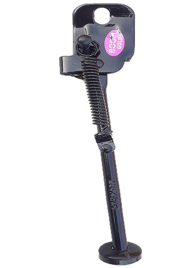 CYBIC Bicycle Kickstand, Black Metal Spring-Loaded Side Stand for 18-Inch Kids Bikes, Compatible with 1.75-2.40 Inch Tires - Image 1
