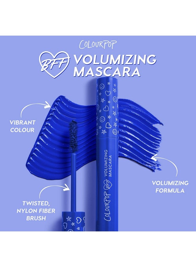 ColourPop BFF Mascara - Volumizing, Lifting & Lengthening Mascara - Buildable Black Mascara with a Twisted, Nylon Fiber Brush - Cruelty Free Eye Makeup - Left On Red (.24 fl oz) - Image 3