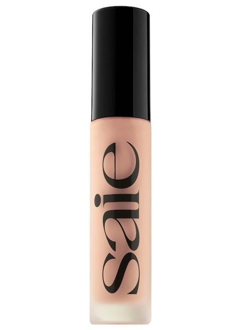 SAIE  Glowy Super Skin Tint Foundation with Hyaluronic Acid , 10 Light Medium Neutral Undertones  30ml - Lightweight, Hydrating Coverage