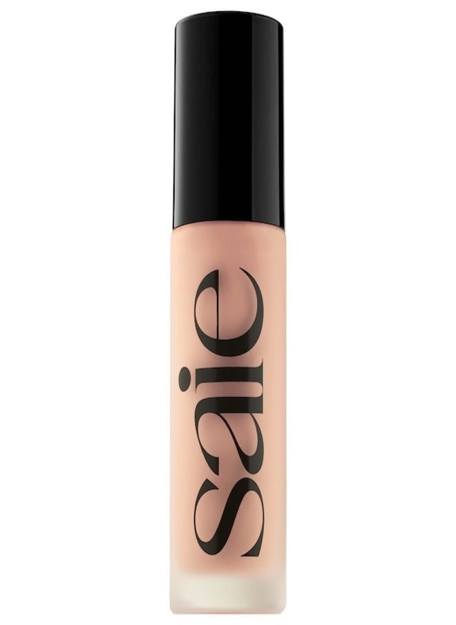 SAIE  Glowy Super Skin Tint Foundation with Hyaluronic Acid , 10 Light Medium Neutral Undertones  30ml - Lightweight, Hydrating Coverage