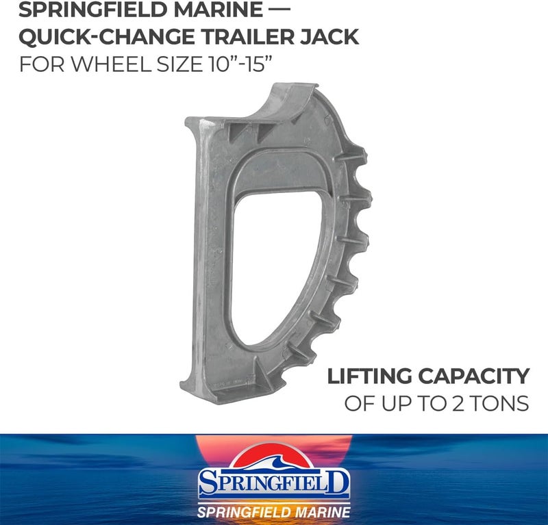 Springfield Marine 1840046 Drive-On Jack - High-Strength Aluminum Trailer Jack - Image 2