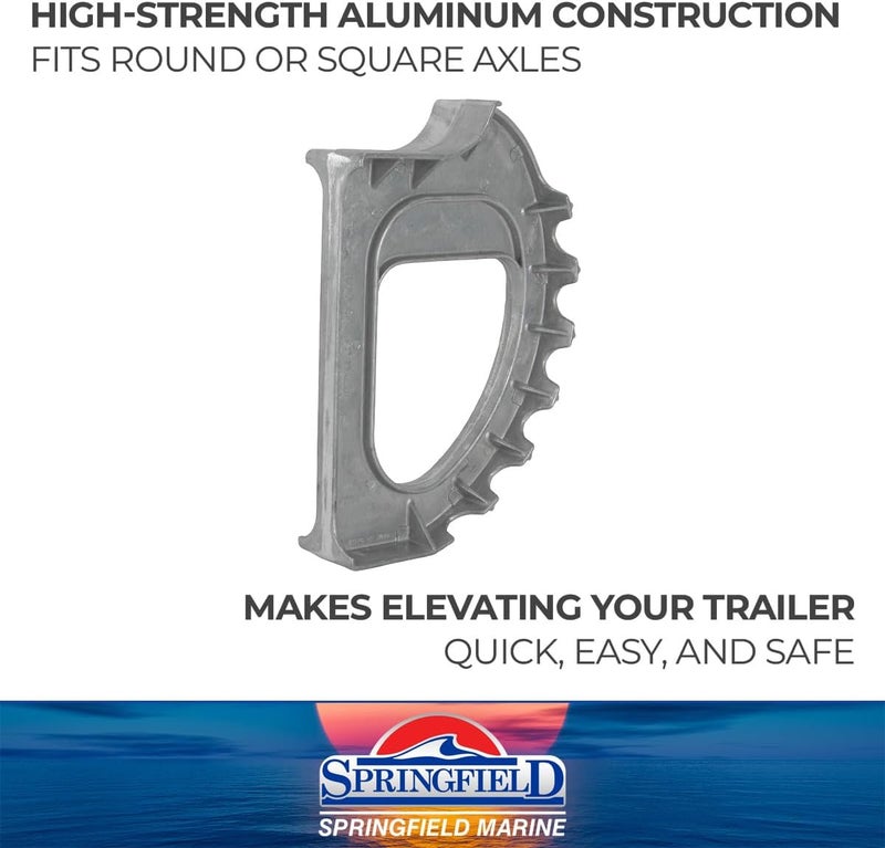 Springfield Marine 1840046 Drive-On Jack - High-Strength Aluminum Trailer Jack - Image 3
