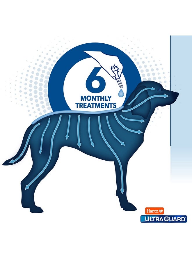 Hartz - Hartz UltraGuard Dual Action Flea & Tick Topical Dog Treatment and Flea and Tick Prevention, 6 Months, 5-14 Pound Dogs 6-count(Pack of 1) - Image 1