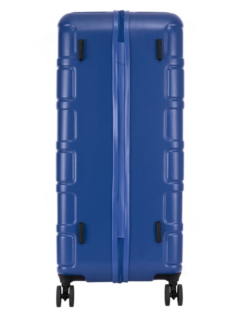 AMERICAN TOURISTER Bricklane Suitcase, Check-In Size 80 cm / 30 inch, 4 Spinner Wheels, Hard Top, Polycarbonate, Oxford Blue|Lightweight|Scratch & Impact Resistance|TSA Lock|Inner Mesh Zippered Pocket - 3 Years International Warranty - Image 4