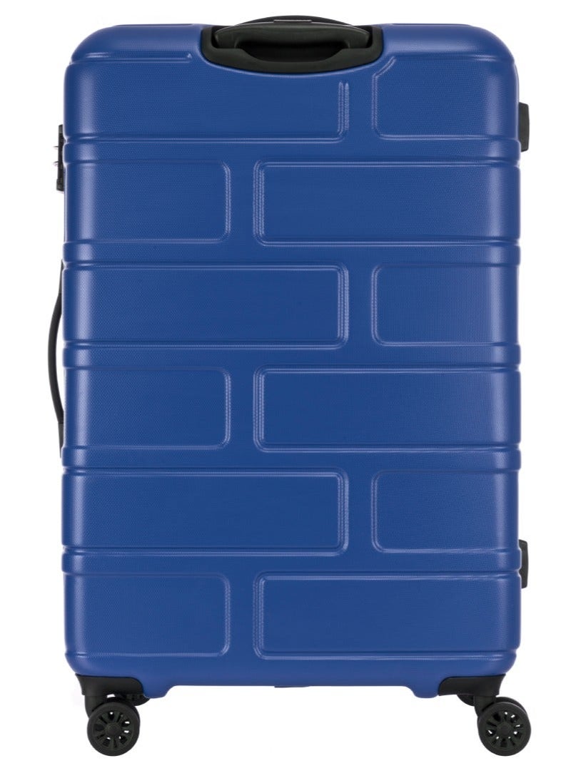 AMERICAN TOURISTER Bricklane Suitcase, Check-In Size 80 cm / 30 inch, 4 Spinner Wheels, Hard Top, Polycarbonate, Oxford Blue|Lightweight|Scratch & Impact Resistance|TSA Lock|Inner Mesh Zippered Pocket - 3 Years International Warranty - Image 5