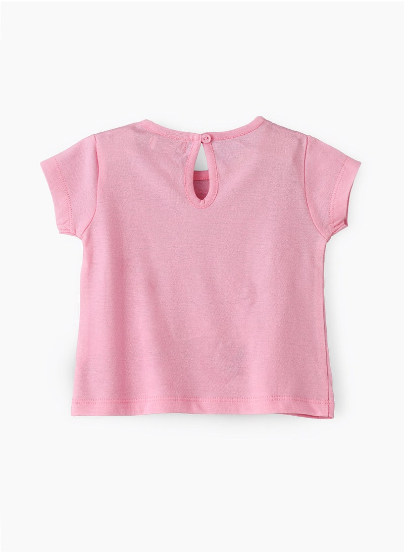 Jelliene Knit t-shirt with print  - Image 2